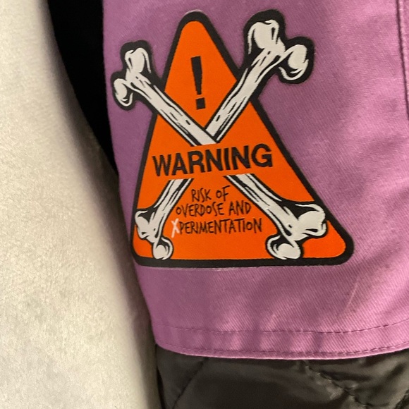 Brand X, Cute Goth, Pastel, LA Lakers Bomber Jacket - Picture 5 of 16